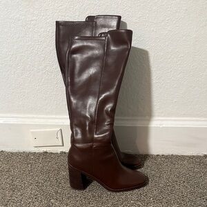 Dolce Vita Dark Brown Heeled Boots